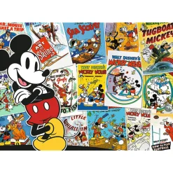 Puzzle 1000 pièces :Le Monde de Mickey - Trefl