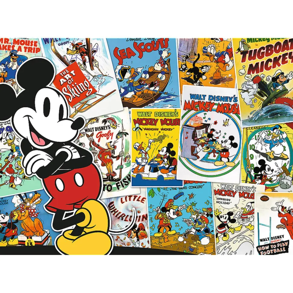 Puzzle 1000 pièces :Le Monde de Mickey - Trefl