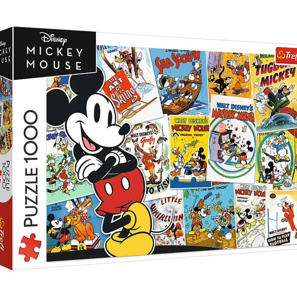 Puzzle 1000 pièces :Le Monde de Mickey - Trefl
