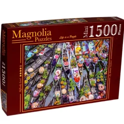 Puzzle 1500 pièces mini : Marché Flottant - Magnolia