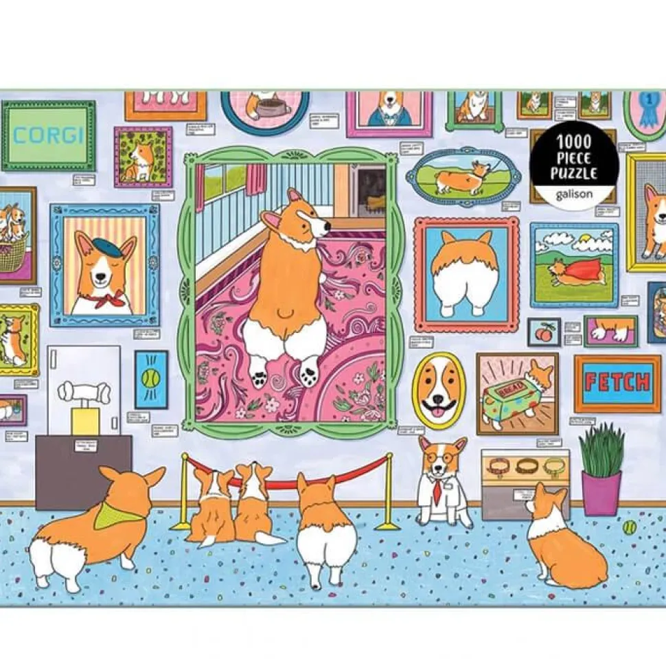 Puzzle 1000 pièces :Musée du Corgi - Galison