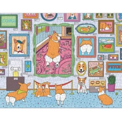 Puzzle 1000 pièces :Musée du Corgi - Galison