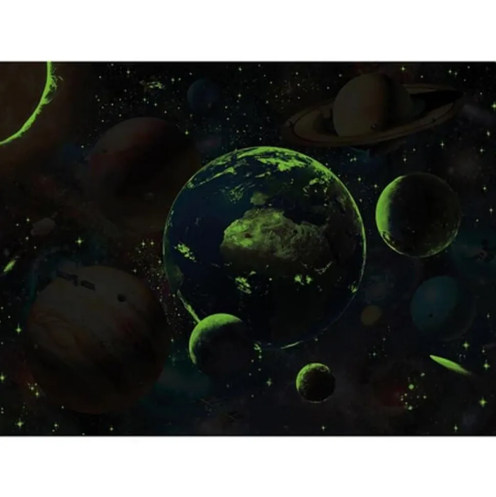 Puzzle 1000 pièces Néon : Planètes - Dino