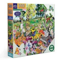 Puzzle 500 pièces Octogonal : Champignons Comestibles - Eeboo