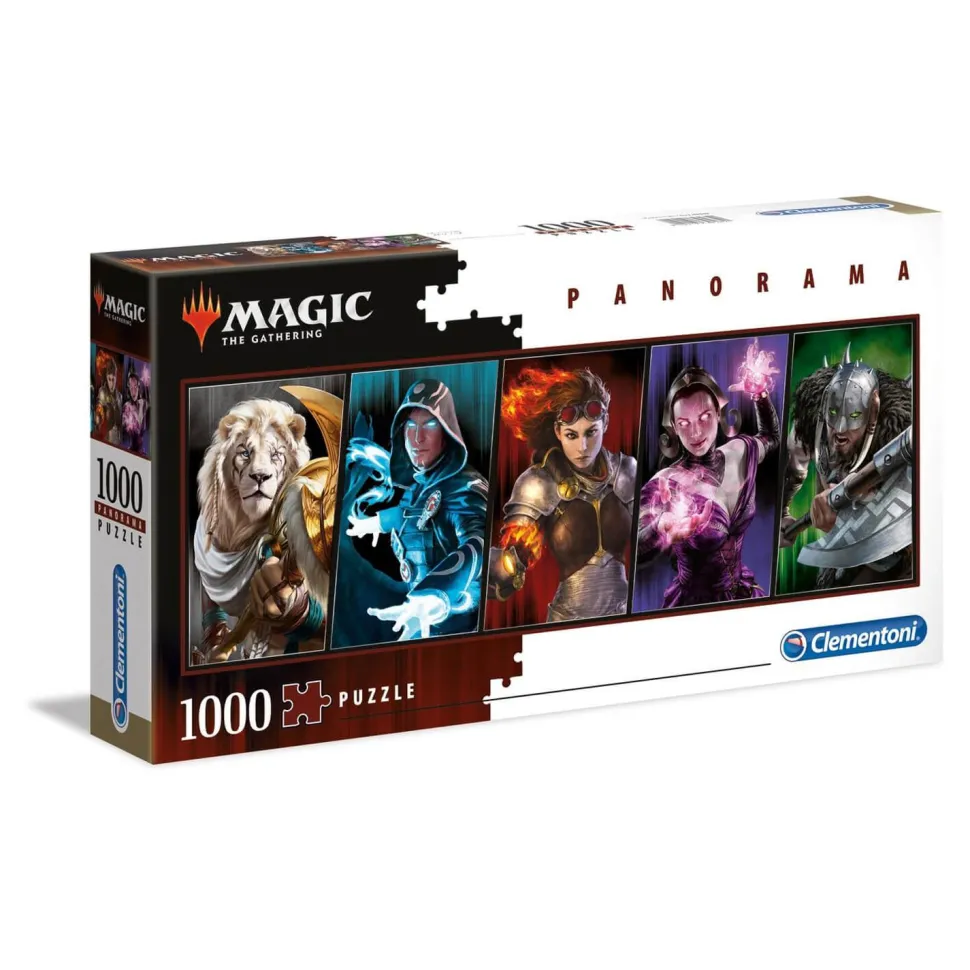 Puzzle 1000 pièces panorama : Magic the Gathering - Clementoni