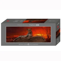 Puzzle 2000 pièces panoramique Edition Alexander Humboldt : Alex Bernasconi, Red Dawn - Heye
