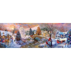 Puzzle 1000 pièces panoramique : Nous allons à la maison de la grand-mère - Eurographics