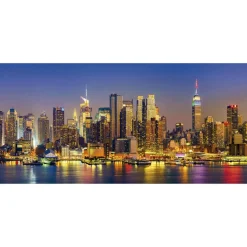 Puzzle 3000 pièces panoramique : New York Skyline Panorama - Educa