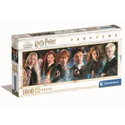 Puzzle 1000 pièces panoramique : Harry Potter - Clementoni