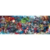 Puzzle 1000 pièces panoramique : The Avengers, Rejoignez l'univers Marvel - Trefl