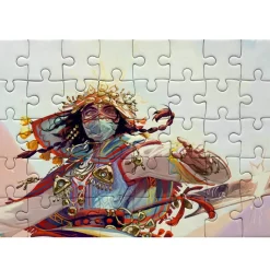 Puzzle 1000 pièces Phosphorescent : Desert Spirit - Iello