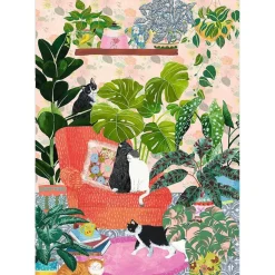 Puzzle 1000 pièces Premium Plus : Foyer chaleureux - Trefl