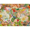 Puzzle 1000 pièces Premium Plus : Carte du monde antique - Trefl