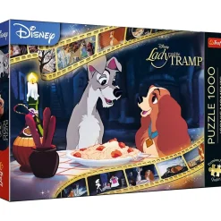 Puzzle 1000 pièces Premium Plus : Belle et le Clochard - Disney - Trefl