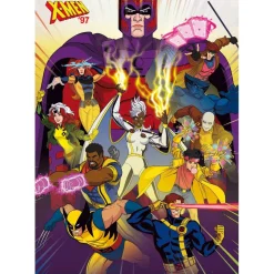 Puzzle 1000 pièces Premium Plus : X-man 97 / Marvel X-Men '97 - Trefl