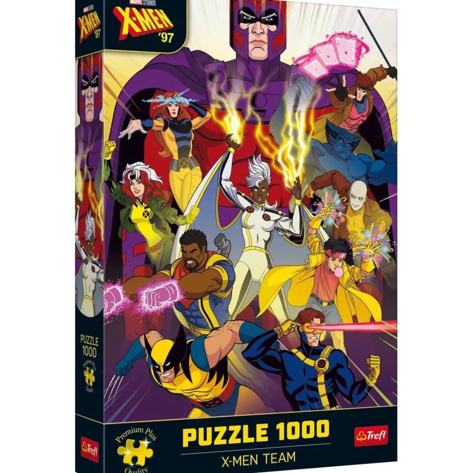 Puzzle 1000 pièces Premium Plus : X-man 97 / Marvel X-Men '97 - Trefl
