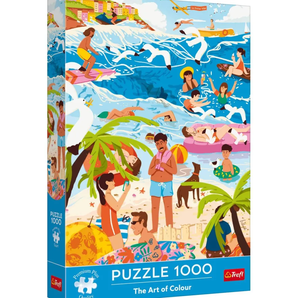 Puzzle 1000 pièces Premium Plus : Dans la chaleur des fêtes de fin d'année - Trefl