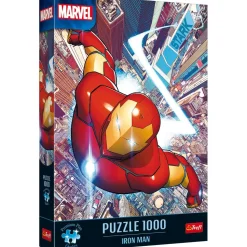 Puzzle 1000 pièces Premium Plus : Iron Man / Marvel Heroes - Trefl