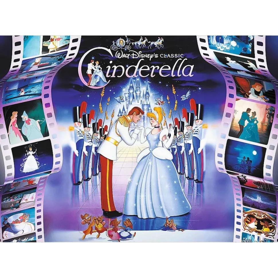 Puzzle 1000 pièces Premium Plus : Cendrillon - Disney Princesses - Trefl