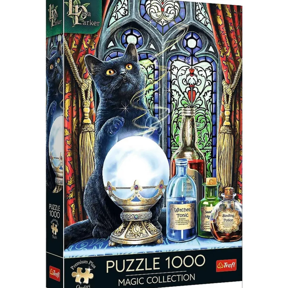 Puzzle 1000 pièces Premium Plus : Apprentie Sorcière - Magic Collection - Trefl
