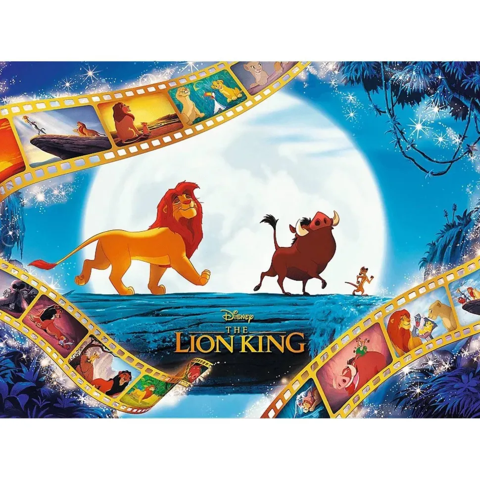 Puzzle 1000 pièces Premium Plus : Le roi Lion - Disney - Trefl