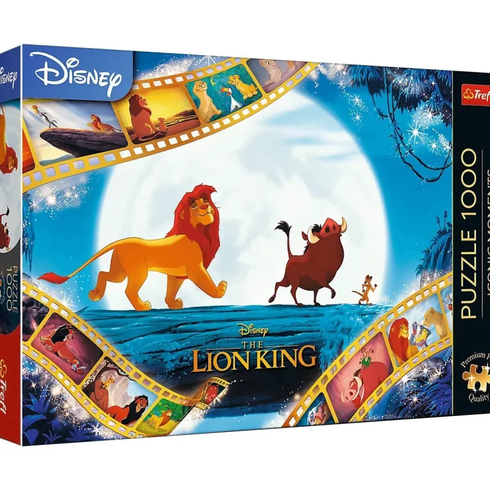 Puzzle 1000 pièces Premium Plus : Le roi Lion - Disney - Trefl