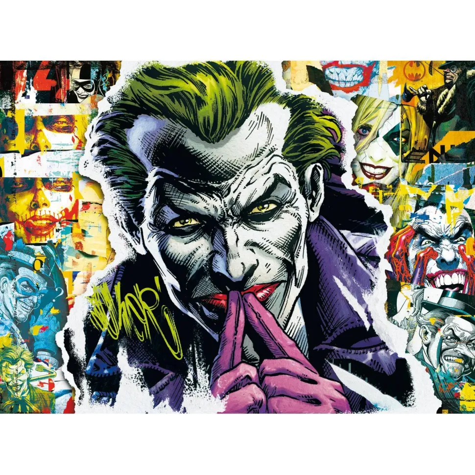 Puzzle 1000 pièces Premium Plus : Joker / Warner Batman - Trefl