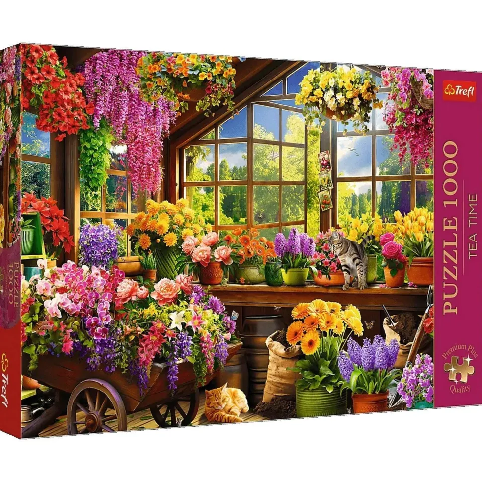 Puzzle 1000 pièces Premium Plus : Préparation pour le Printemps - Trefl