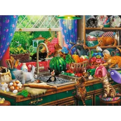 Puzzle 1000 pièces Premium Plus : Les petits fauteurs de troubles - Trefl