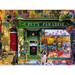 Puzzle 1000 pièces Premium Plus : Paradis des animaux - Trefl