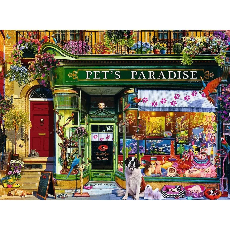 Puzzle 1000 pièces Premium Plus : Paradis des animaux - Trefl