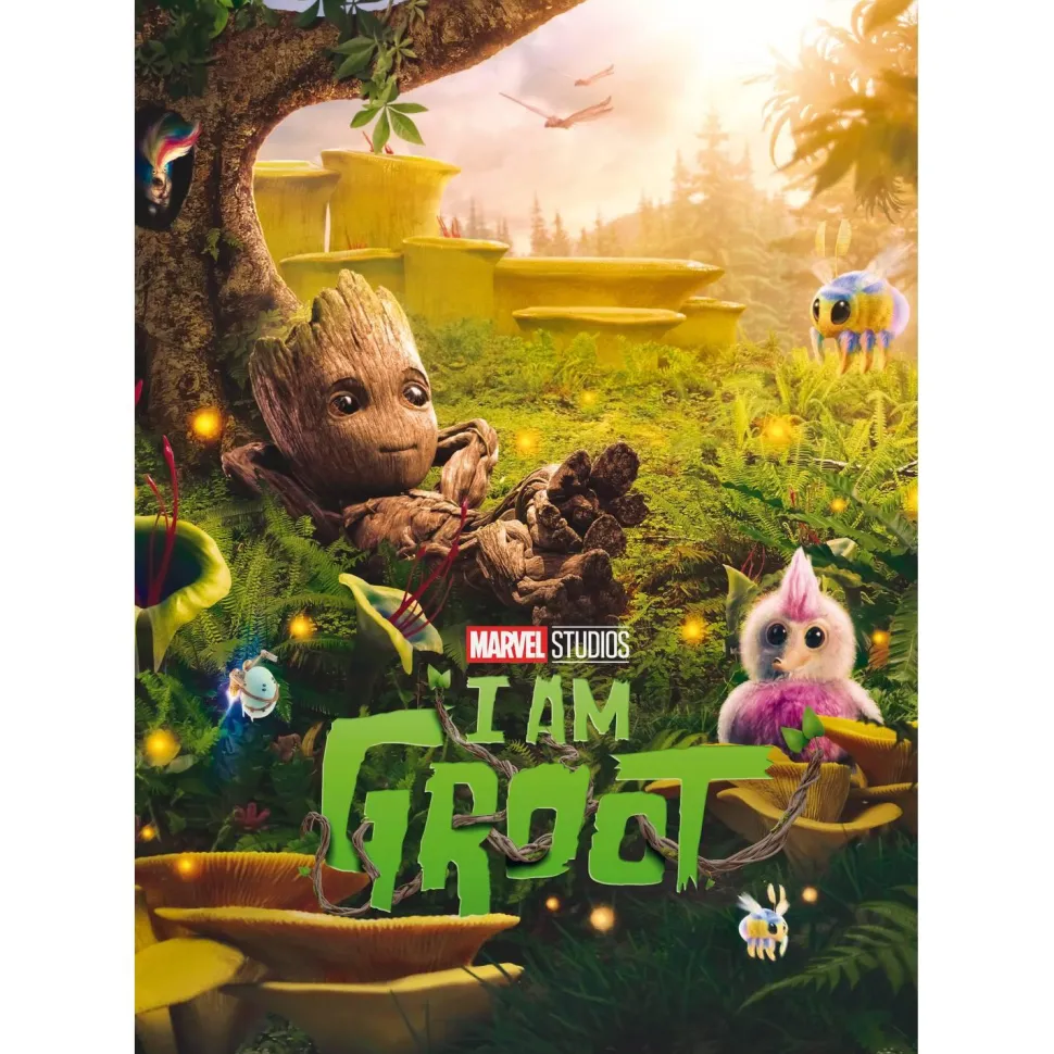 Puzzle 1000 pièces Premium Plus : Groot / Marvel Les Gardiens de la Galaxie - Trefl