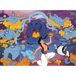 Puzzle 104 pièces Supercolor : Aladdin - Clementoni