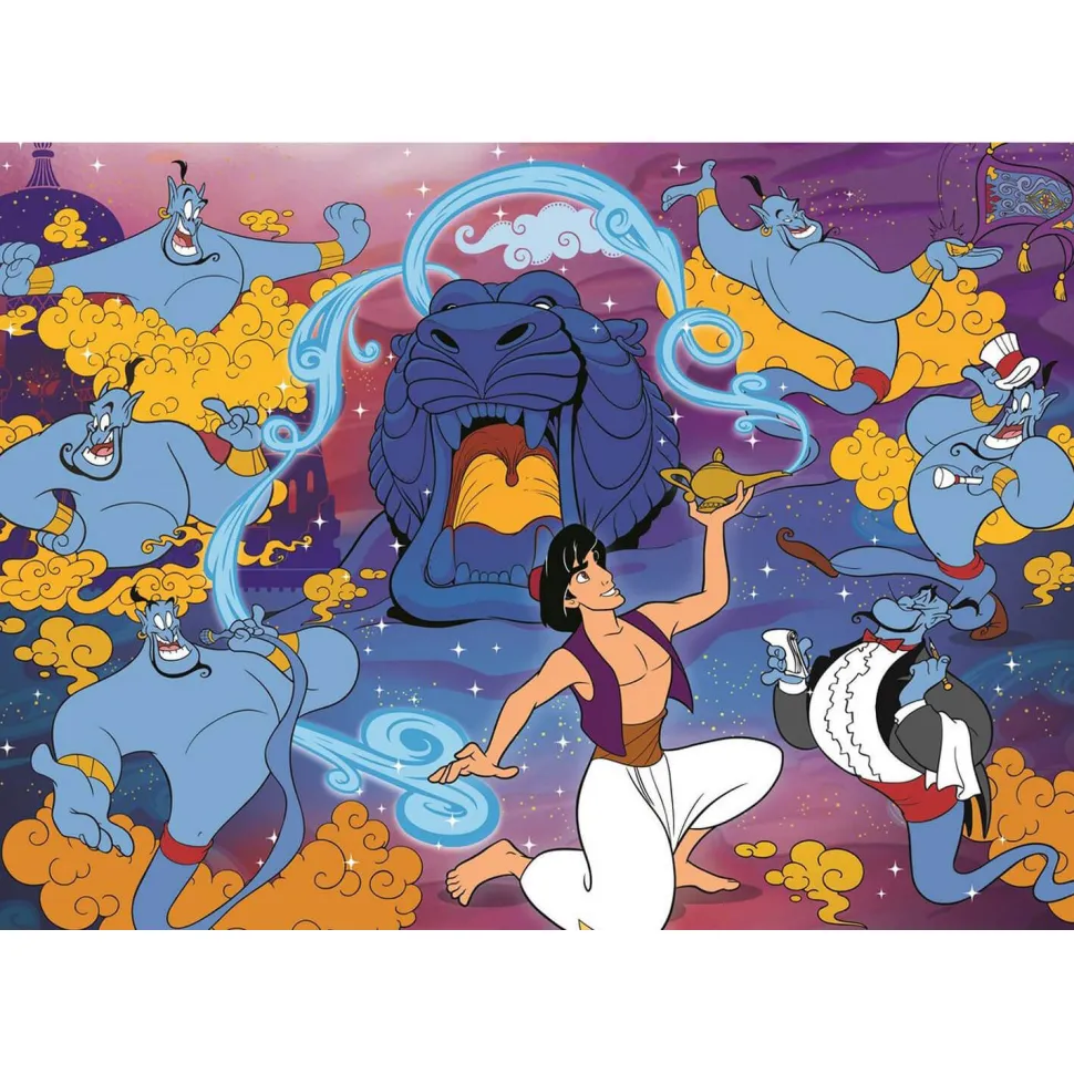 Puzzle 104 pièces Supercolor : Aladdin - Clementoni