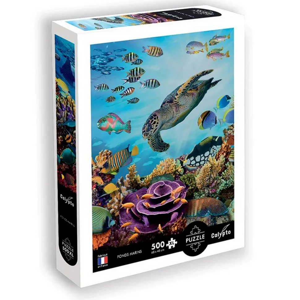Puzzle 500 pièces XL : Fonds Marins - Sentosphère