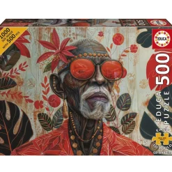 Puzzle 500 pièces XL : GUARDIEN DES TROPIQUES - Educa