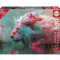 Puzzle 500 pièces XL : LE ROI DES FLEURS - Educa
