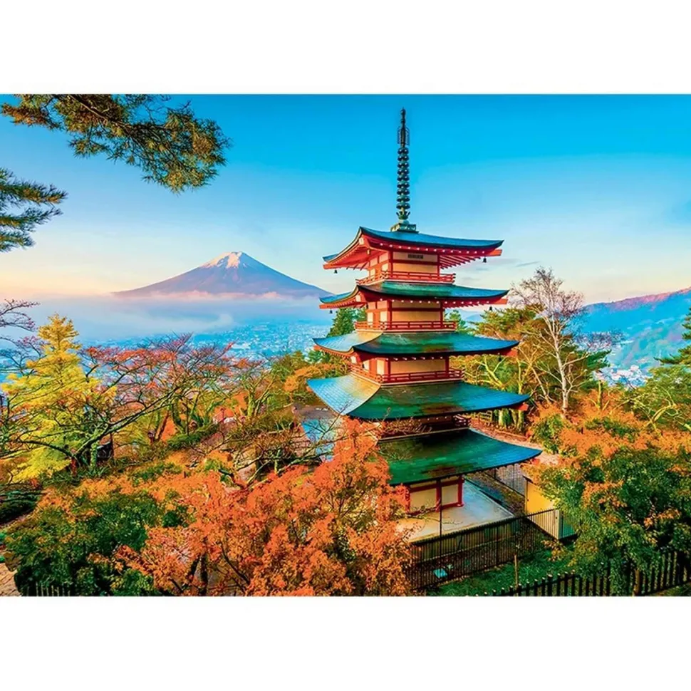 Puzzle 500 pièces XL : Mont Fuji - Sentosphère