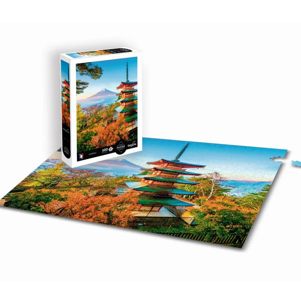 Puzzle 500 pièces XL : Mont Fuji - Sentosphère