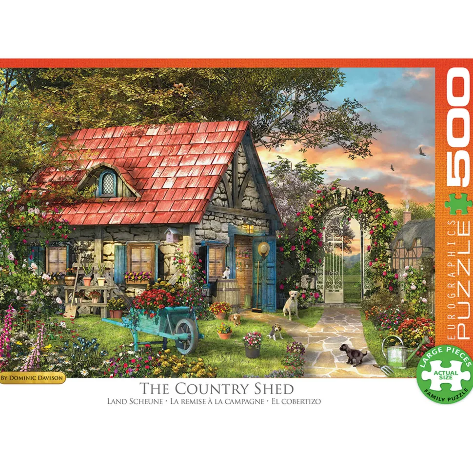 Puzzle 500 pièces XL : Remise à la campagne - Eurographics