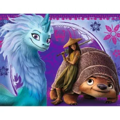 Puzzle 100 pièces XXL : Disney Raya et le dernier dragon : le Monde fantastique de Raya - Ravensburger