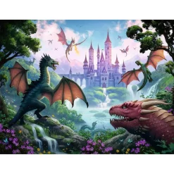 Puzzle 300 pièces XXL : Dragon magique - Ravensburger