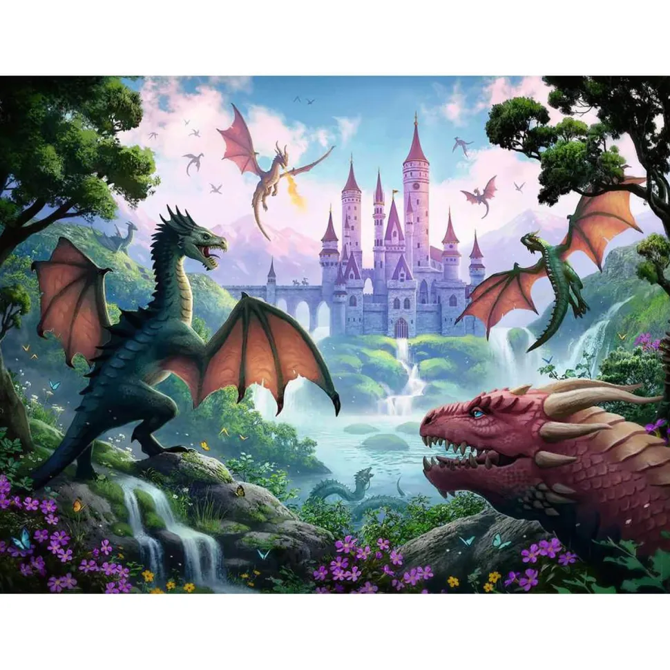 Puzzle 300 pièces XXL : Dragon magique - Ravensburger
