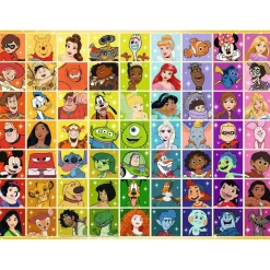 Puzzle 100 pièces XXL : La palette de couleurs Disney - Ravensburger