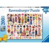 Puzzle 200 pièces XXL : Amitié florale​ - Ravensburger