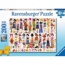 Puzzle 200 pièces XXL : Amitié florale​ - Ravensburger