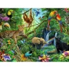 Puzzle 200 pièces XXL : Animaux de la jungle - Ravensburger