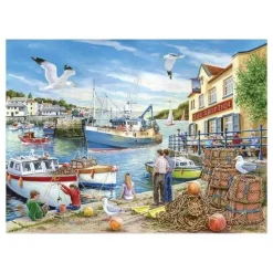Puzzle 500 pièces XXL : Auberge du Navire - The House Of Puzzle