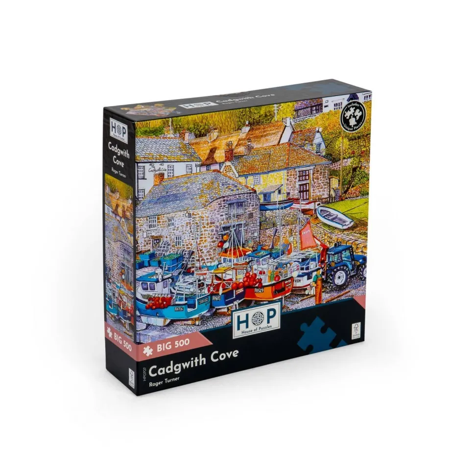 Puzzle 500 pièces XXL : Cadgwith Cove - The House Of Puzzle