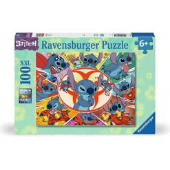 Puzzle 100 pièces XXL : Dans mon propre univers, Stitch, Disney - Ravensburger